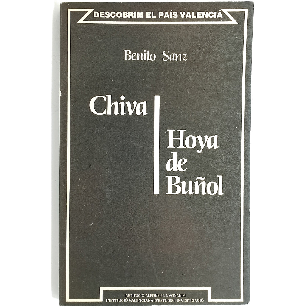 CHIVA. HOYA DE BUÑOL. Sanz, Benito