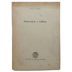 ARISTOCRACIA Y NOBLEZA. Vigon, Jorge