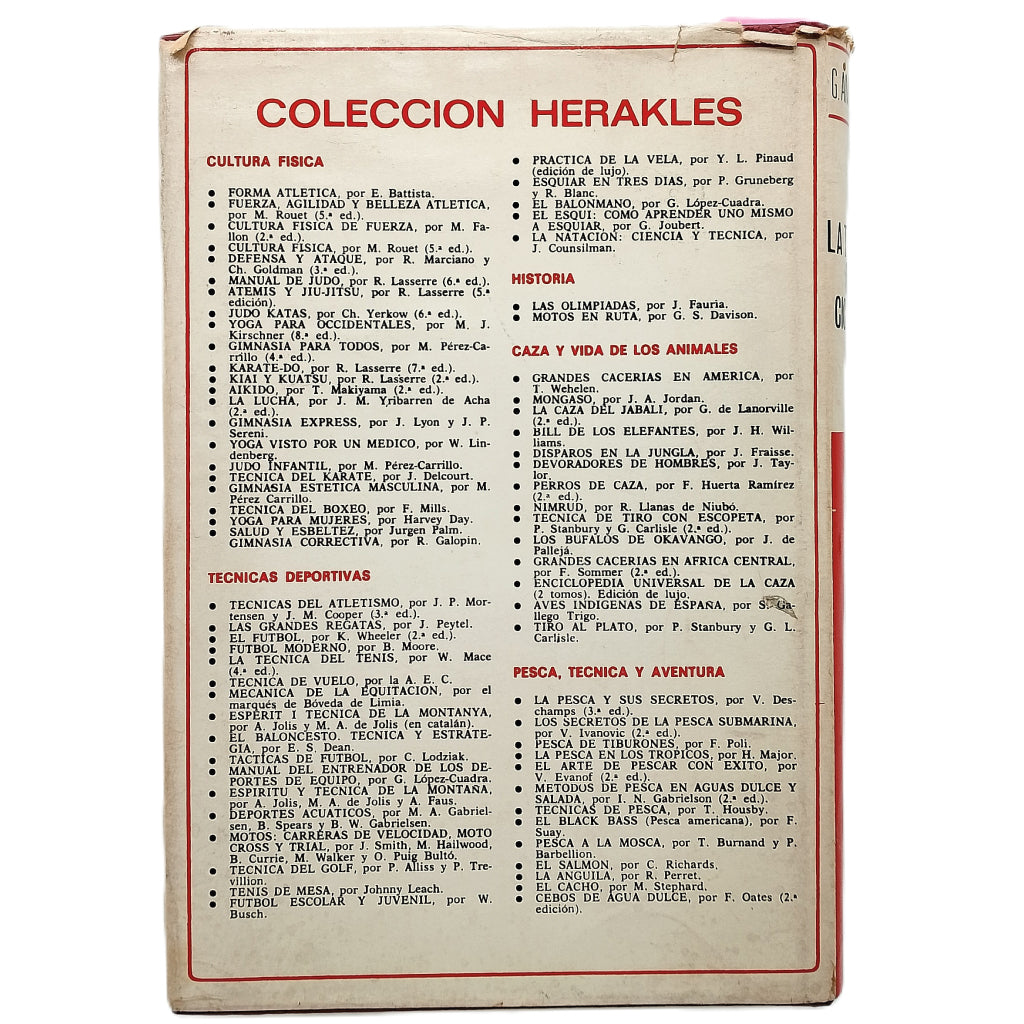 LA TÉCNICA DEL CICLISMO. Guía práctica para instructores y corredores. Ambrosini, G.