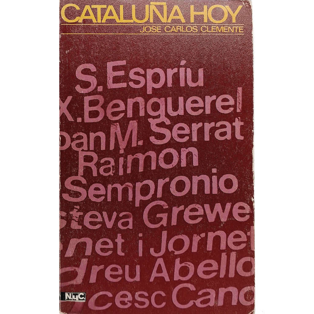 CATALUÑA HOY. Clemente, José Carlos