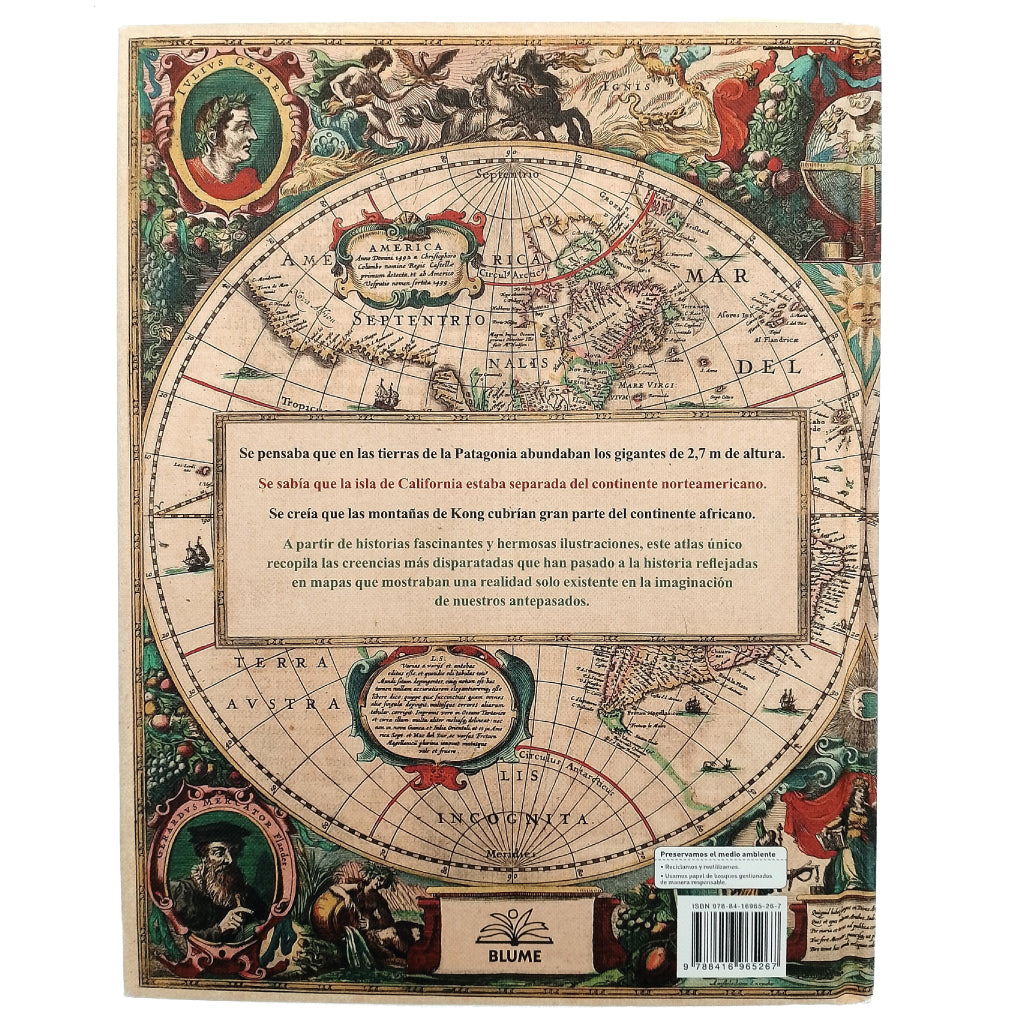 EL ATLAS FANTASMA. Grandes mitos, mentiras y errores de los mapas. Brooke-Hitching, Edward