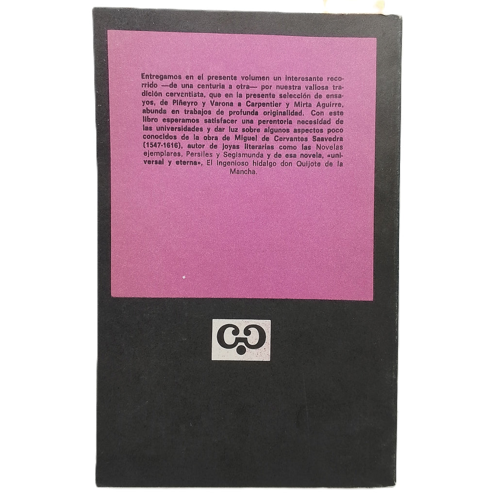 VISIÓN CUBANA DE CERVANTES. Blanco, Nilda (Selección y prólogo)