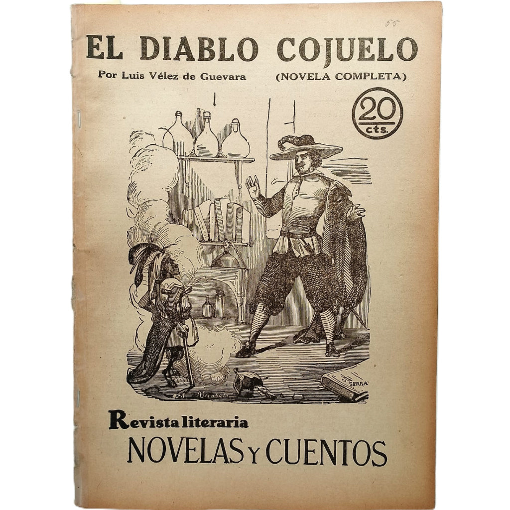 NOVELAS Y CUENTOS Nº 55: EL DIABLO COJUELO. Vélez de Guevara, Luis