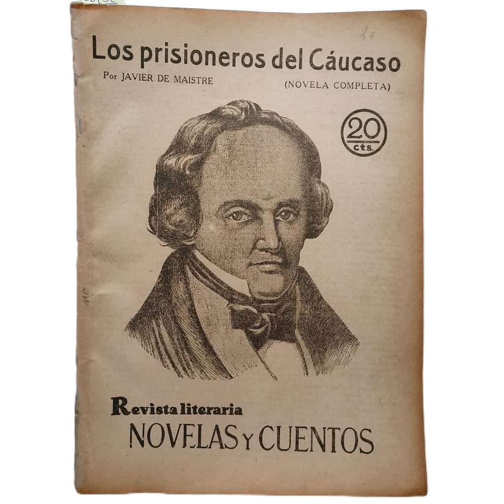 NOVELAS Y CUENTOS Nº 46: LOS PRISIONEROS DEL CÁUCASO. Maistre, Javier de