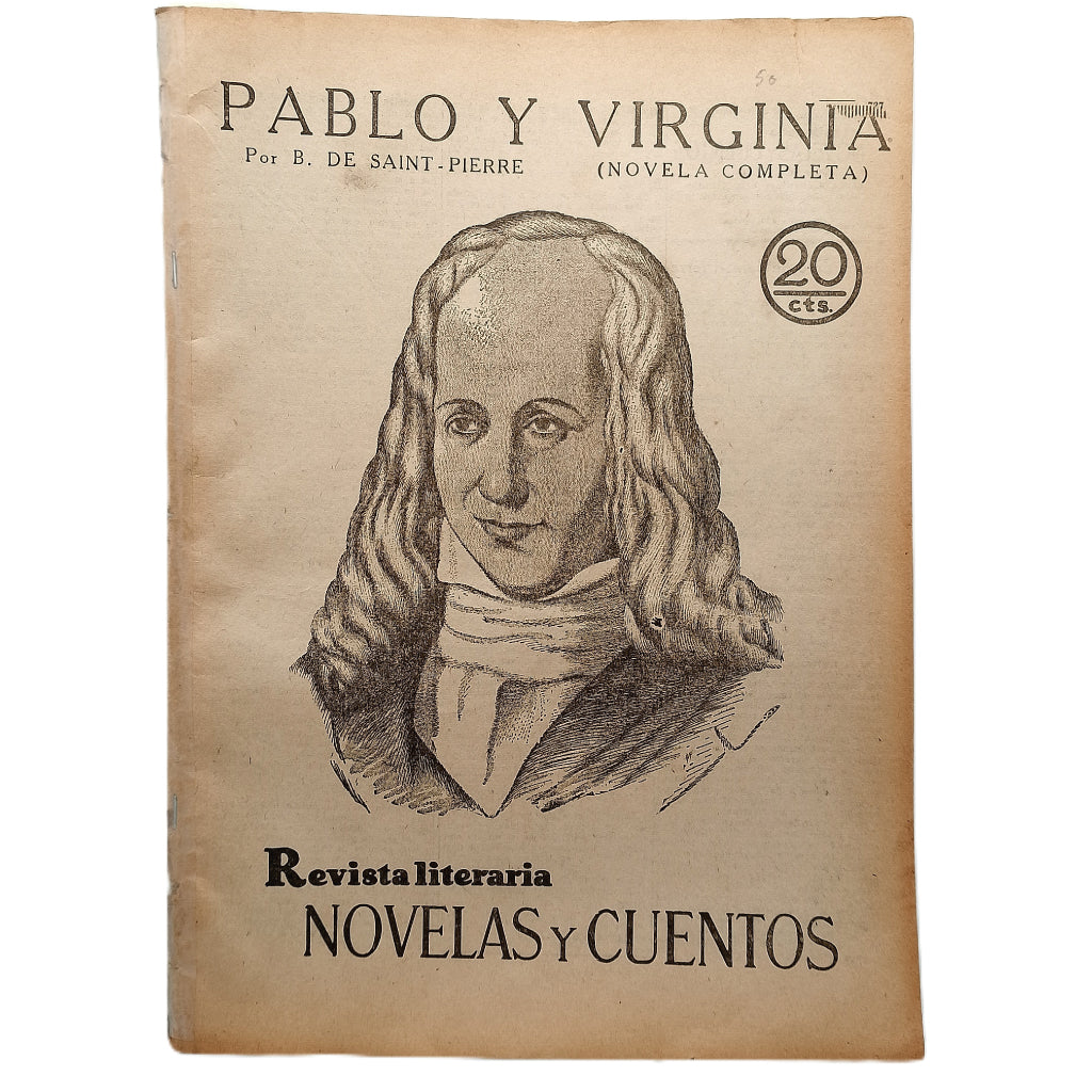 NOVELAS Y CUENTOS Nº 50: PABLO Y VIRGINIA. Saint-Pierre, B. de