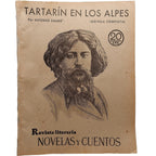 NOVELAS Y CUENTOS Nº 63: TARTARÍN EN LOS ALPES. Daudet, Alfonso