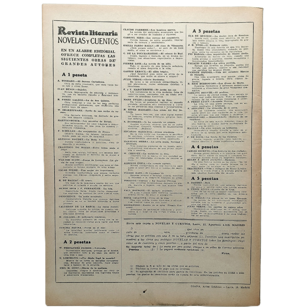 NOVELAS Y CUENTOS Nº 855: LA SENDA DE LOS CIRUELOS. Kock, Paul de