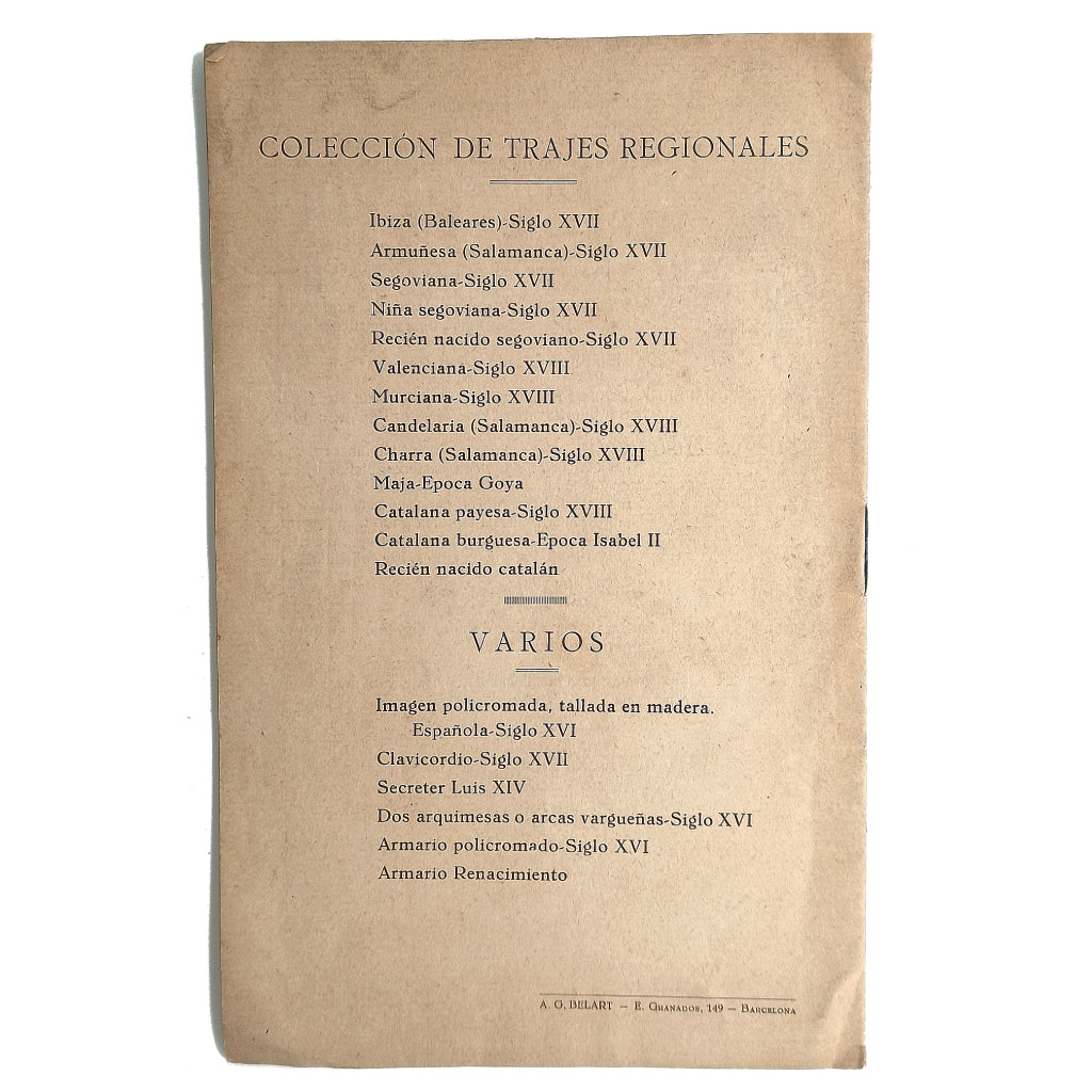 EXPOSICIÓN IBERO-AMERICANA. SEVILLA 1929. Sala Maria Regordosa. Catálogo, Torres Reina, Ricardo