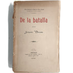 DE LA BATALLA. Dicenta, Joaquín (Dedicado)