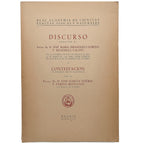 DISCURSO. Fernández-Ladreda y Menéndez Valdés, José María