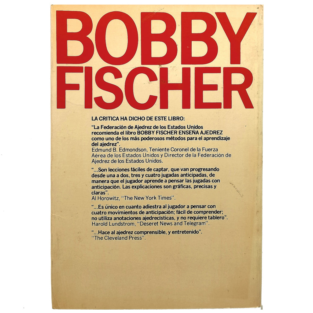BOBBY FISCHER ENSEÑA AJEDREZ