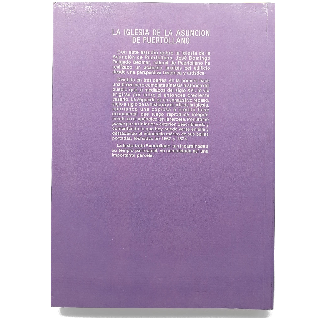 LA IGLESIA DE LA ASUNCIÓN DE PUERTOLLANO. Delgado Bedmar, José Domingo