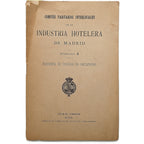 COMITÉS PARITARIOS DE LA INDUSTRIA HOTELERA DE MADRID. Apartado A. Contrato de trabajo de camareros