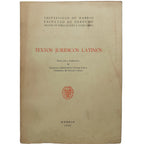 TEXTOS JURÍDICOS LATINOS. Hernández-Tejero Jorge, Francisco (Selección y traducción)