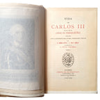 VIDA DE CARLOS III. Tomo I y II. Conde de Fernán Núñez