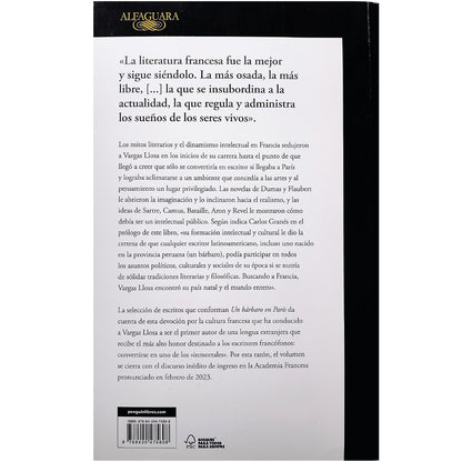 UN BÁRBARO EN PARÍS. Textos sobre la cultura francesa. Vargas Llosa, Mario