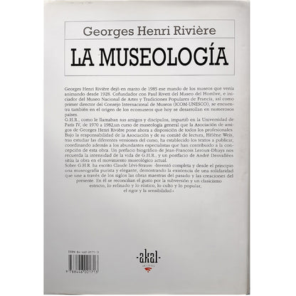 LA MUSEOLOGÍA. Curso de museología/ Textos y testimonios. Rivière, Georges Henri