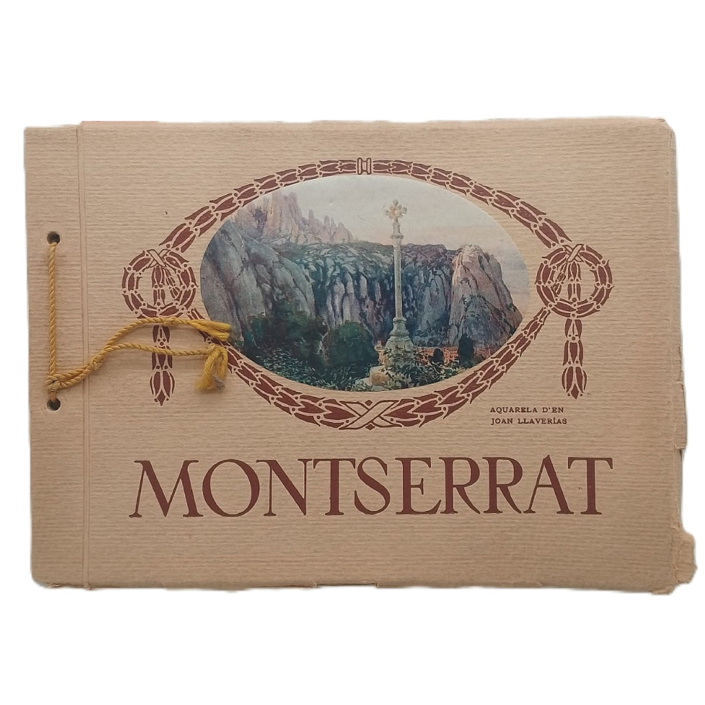 MONTSERRAT. Acuarela de Joan Llaverías