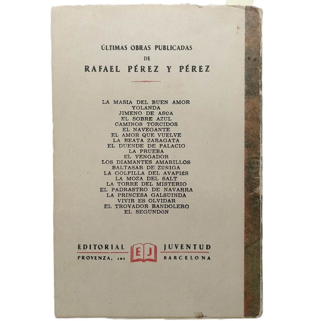 LA VILLANA. Pérez y Pérez, Rafael