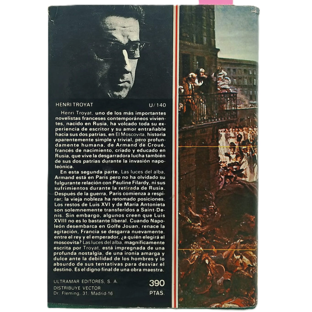 LAS LUCES DEL ALBA. Troyat, Henri