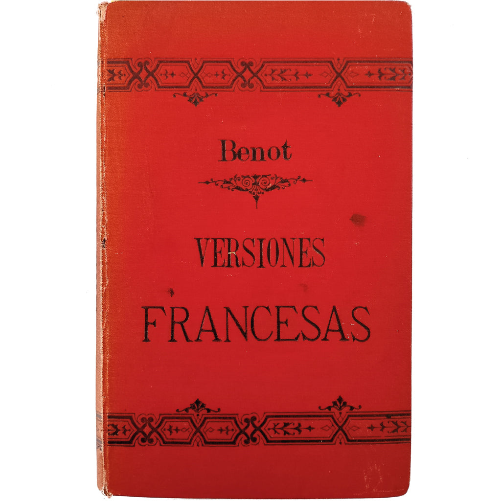 VERSIONES FRANCESAS. Benot, Eduardo