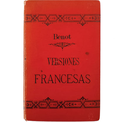 VERSIONES FRANCESAS. Benot, Eduardo