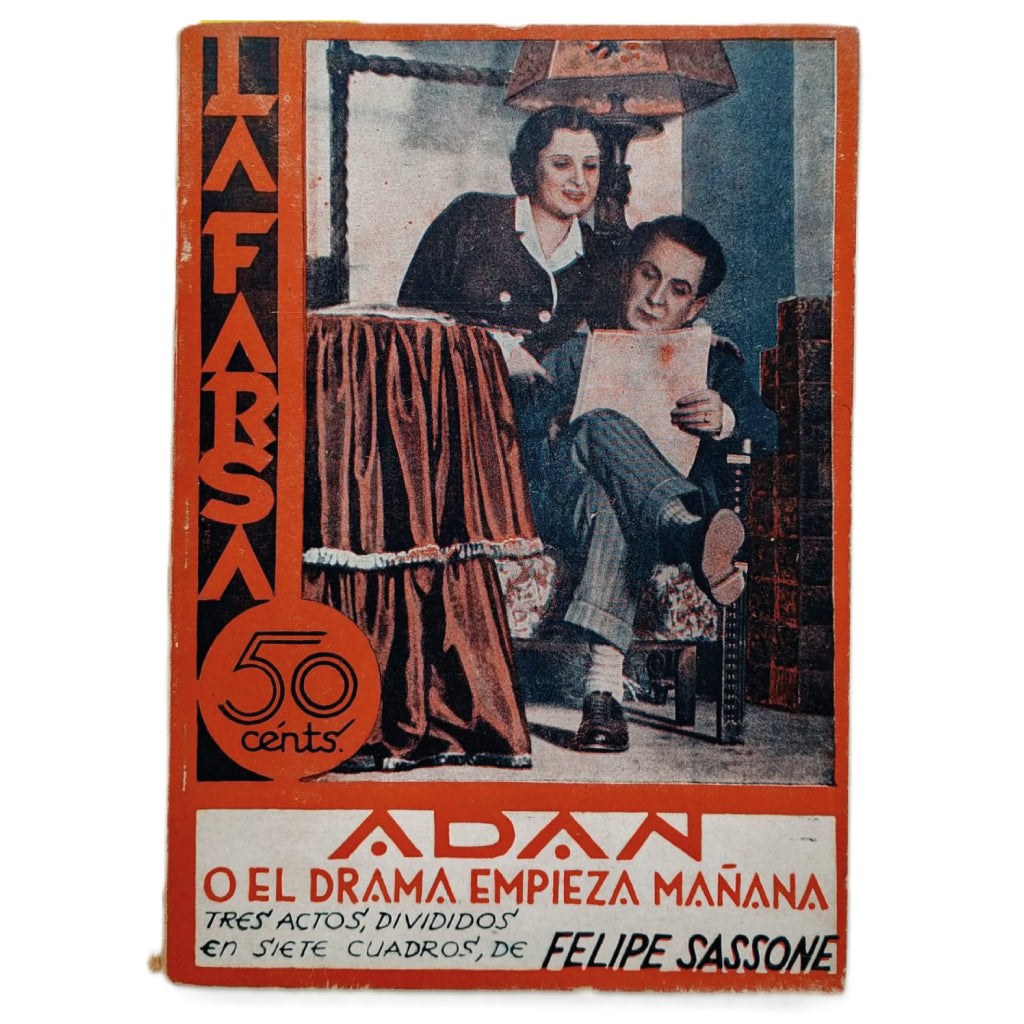 LA FARSA Nº 181: ADAN O EL DRAMA EMPIEZA MAÑANA. Sassone, Felipe