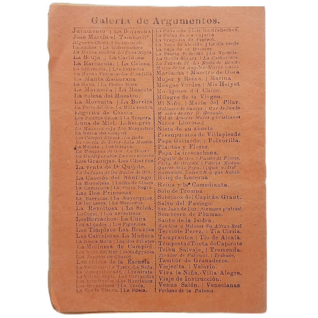 LA GUERRA SANTA. Argumento. Pérez Escrich, Enrique