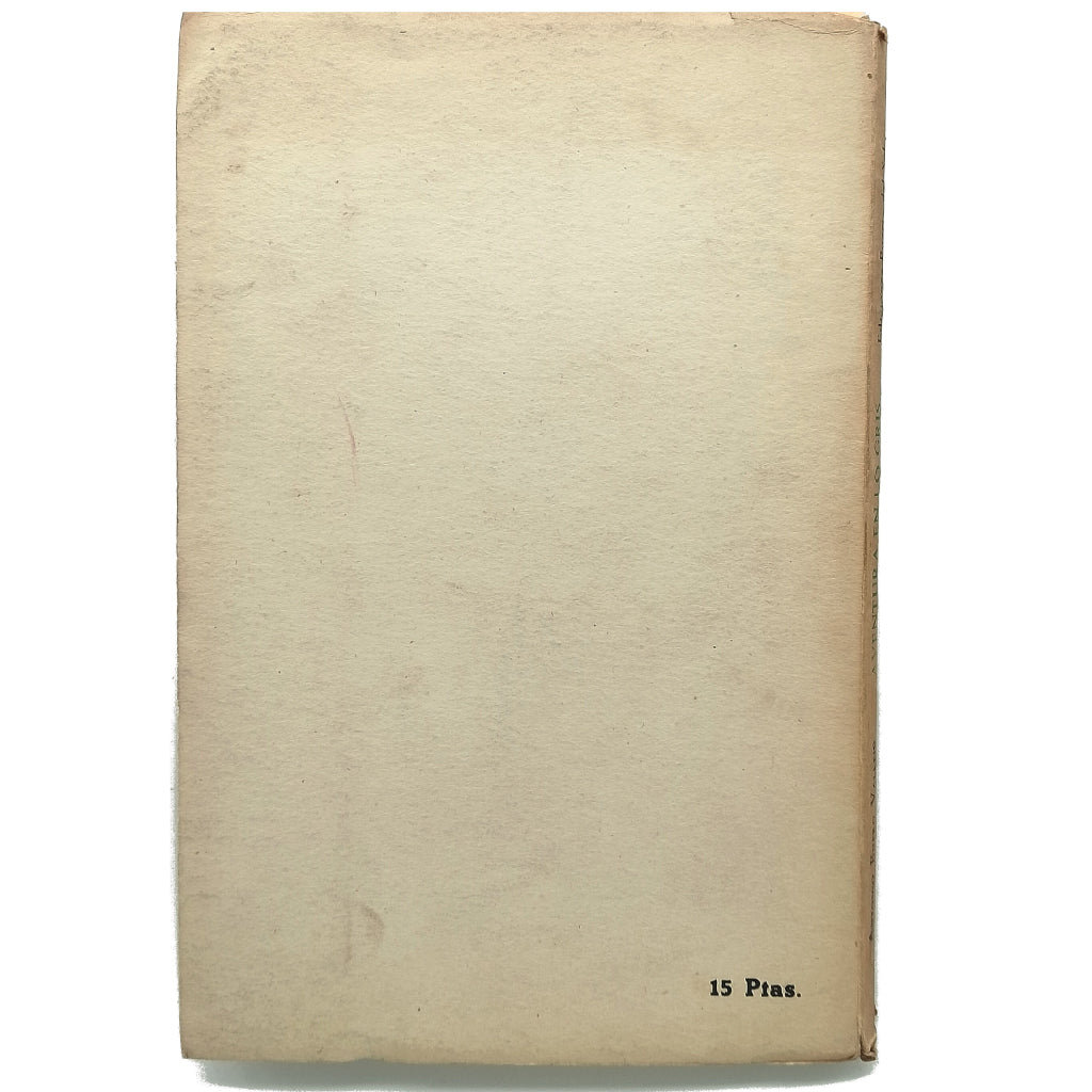 AVENTURA EN LO GRIS. Drama. Buero Vallejo, Antonio