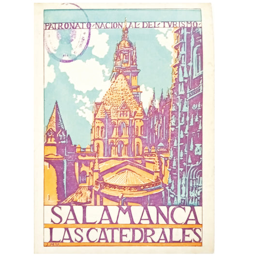 SALAMANCA: LAS CATEDRALES. Tormo y Monzo, Elías