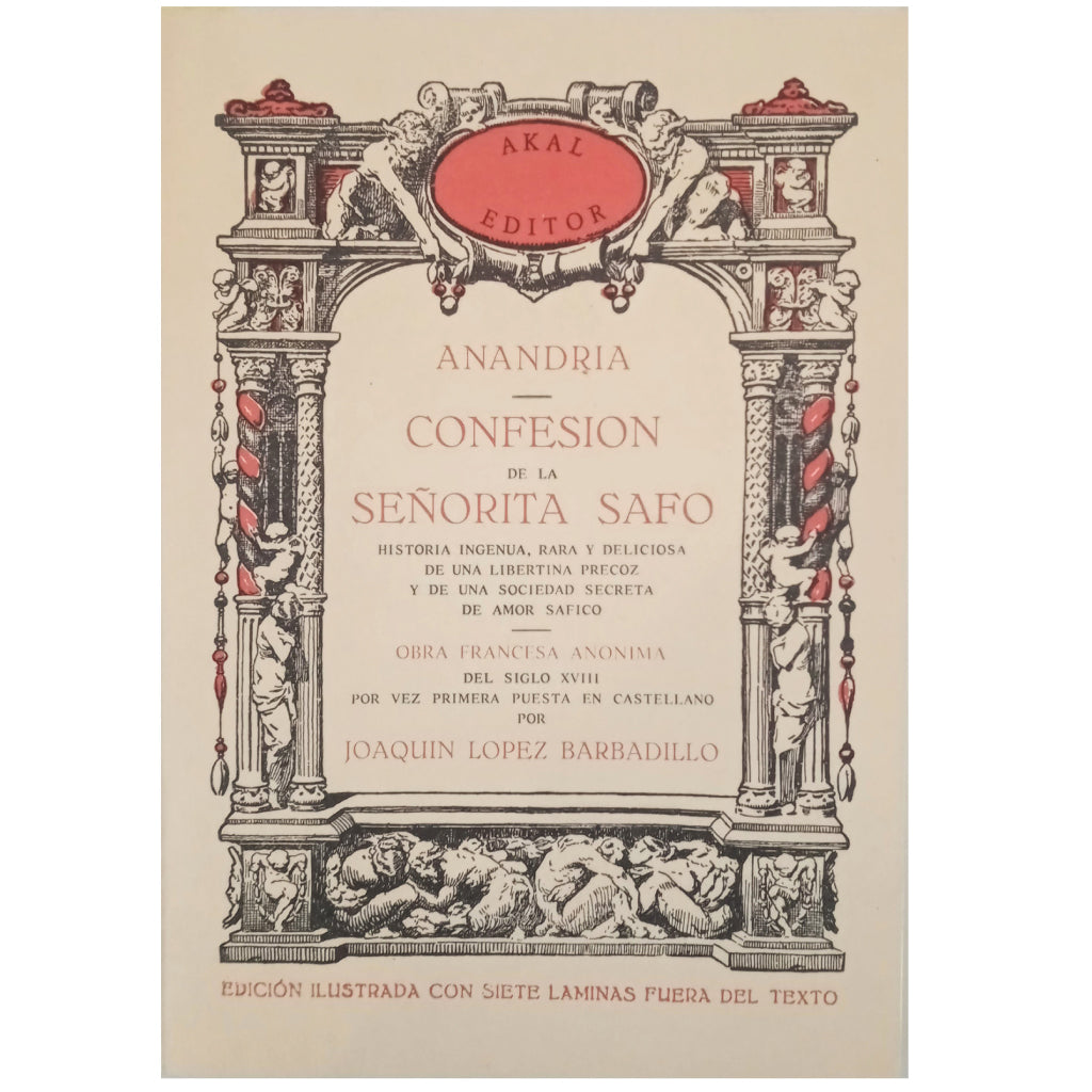 ANANDRY. CONFESSIONS OF MISS SAPPHOS. Anonymous