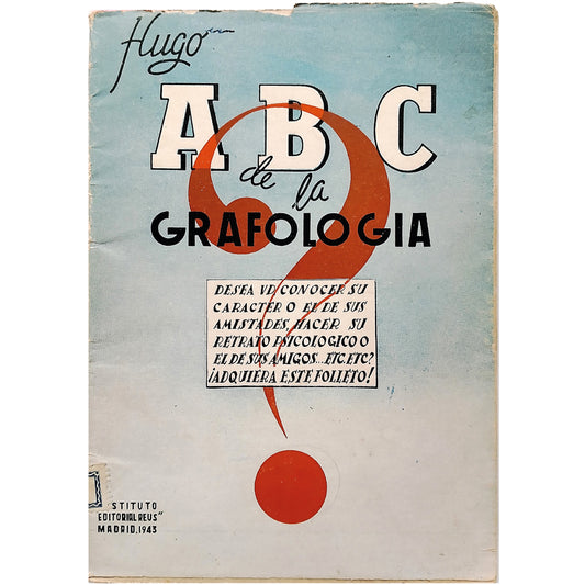 ABC DE LA GRAFOLOGÍA. Hugo