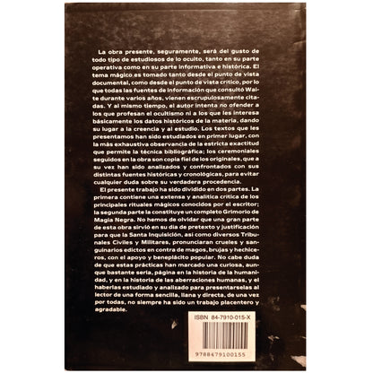 EL LIBRO DE LA MAGIA NEGRA Y DE LOS PACTOS DEMONÍACOS. Waite, Arthur Edward