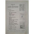 CARTAS AMOROSAS. Esteso, Luis