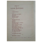 LOS CAMINOS DEL AMOR. Esteso, Luis