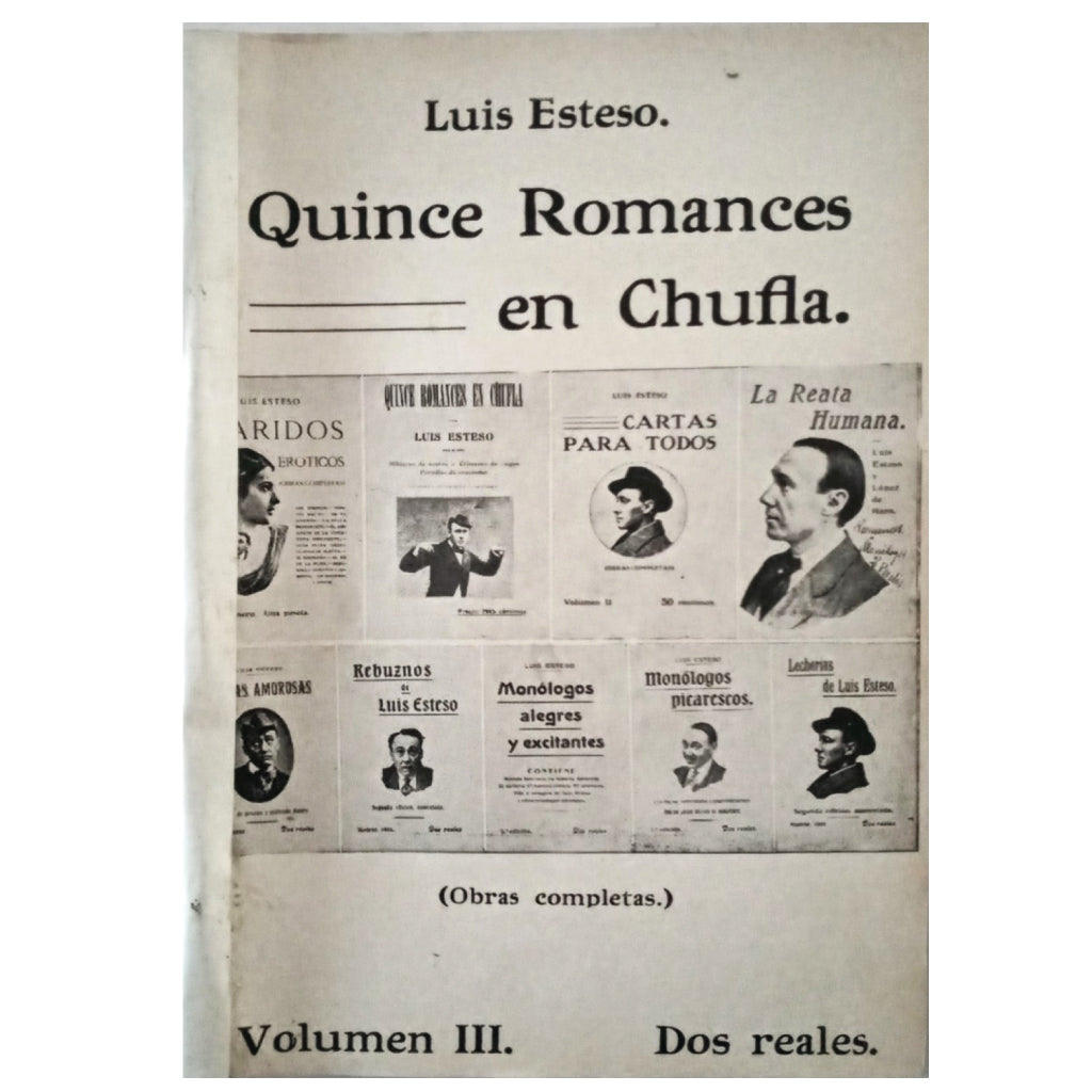 QUINCE ROMANCES EN CHUFLA. Esteso, Luis