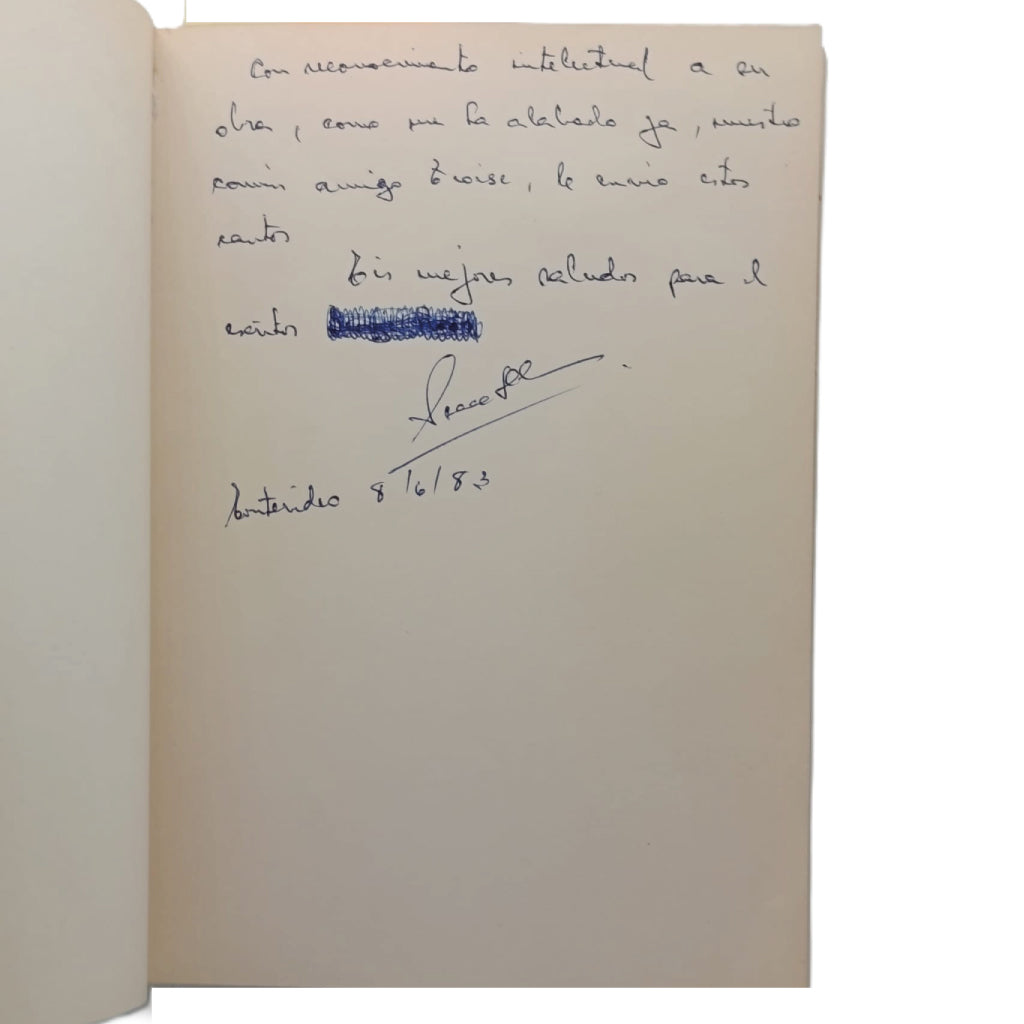 CANTOS A LA BELLA. Halegua, Isaac (Dedicado)