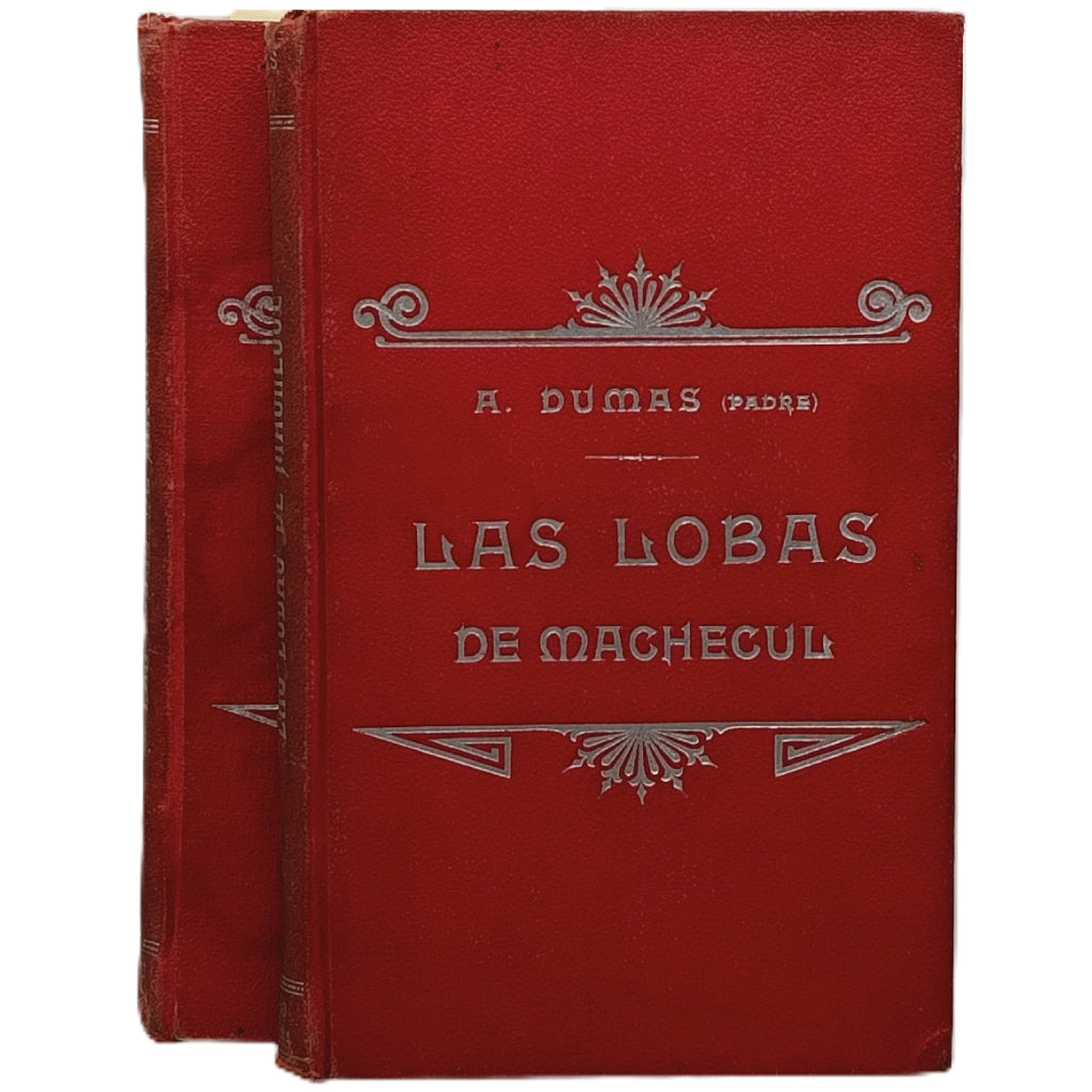 LAS LOBAS DE MACHECUL. 2 Volúmenes. Dumas, Alejandro ( Padre)