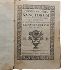 Officia Propia Sanctorum Burgensis Ecclesiae et Diocesis (Facticio con 24 añadidos)