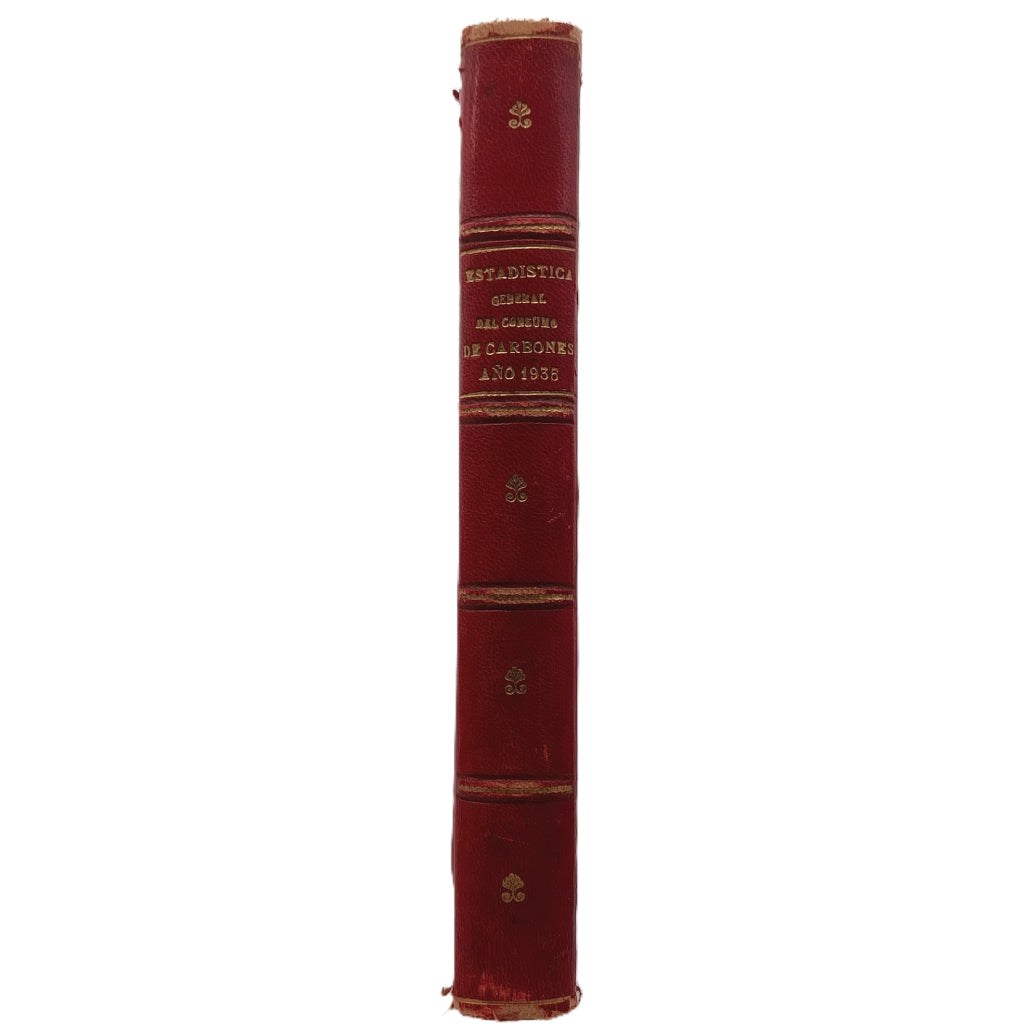 ESTADÍSTICA GENERAL DEL CONSUMO DE CARBONES POR LAS DISTINTAS INDUSTRIAS. AÑO 1935