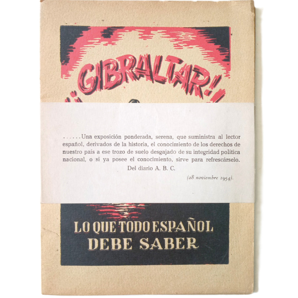 ¡GIBRALTAR! LO QUE TODO ESPAÑOL DEBE SABER. Gómez Llamero, Estela