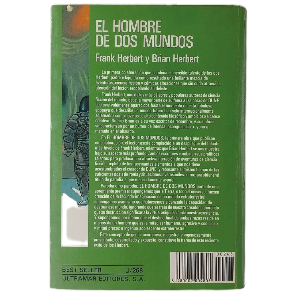 EL HOMBRE DE DOS MUNDOS. Herbert, Frank/ Herbert, Brian