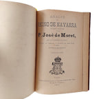 ANALES DEL REINO DE NAVARRA. Tomo V. Moret, José de