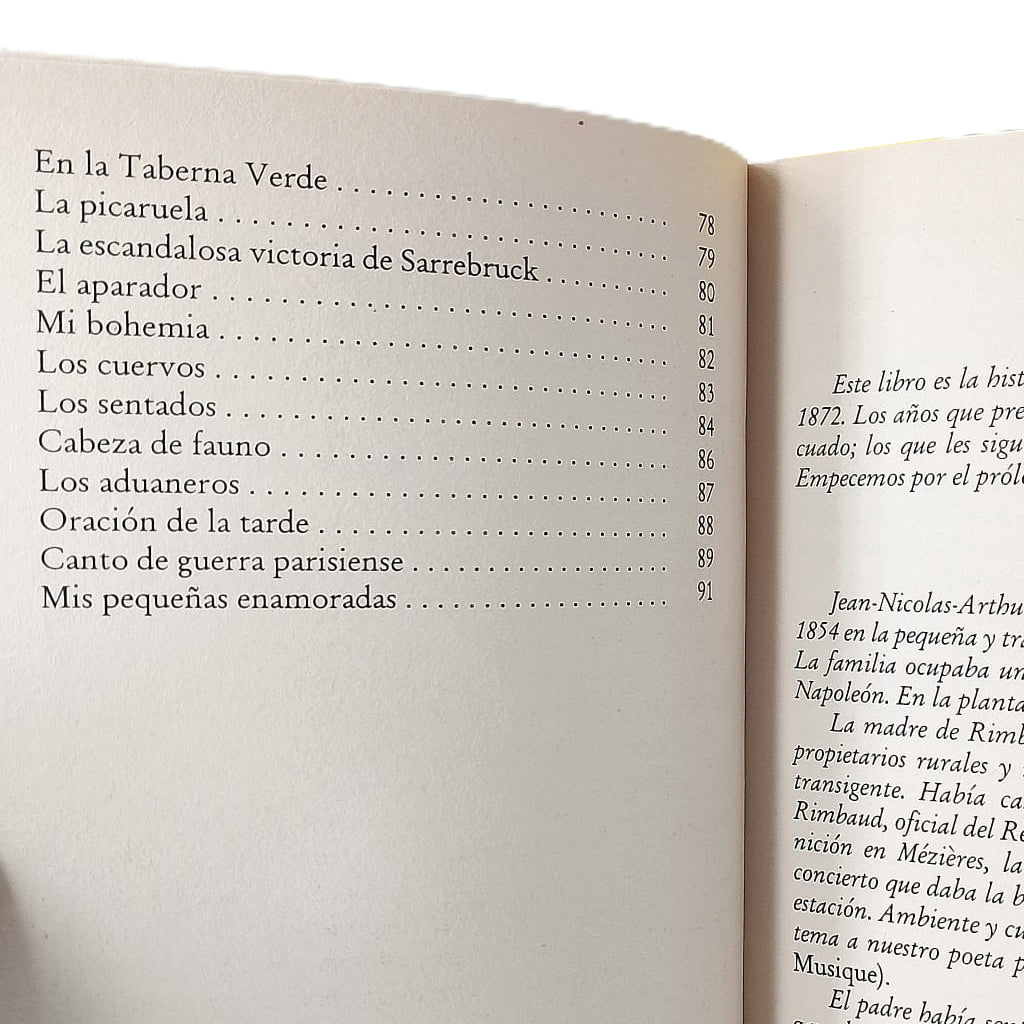 UNA TEMPORADA EN EL INFIERNO Y ANTOLOGÍA POÉTICA. Rimbaud, Arthur