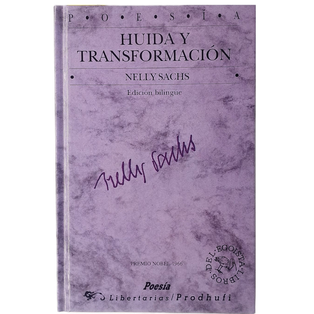 HUIDA Y TRANSFORMACIÓN. Edición bilingüe. Sachs, Nelly