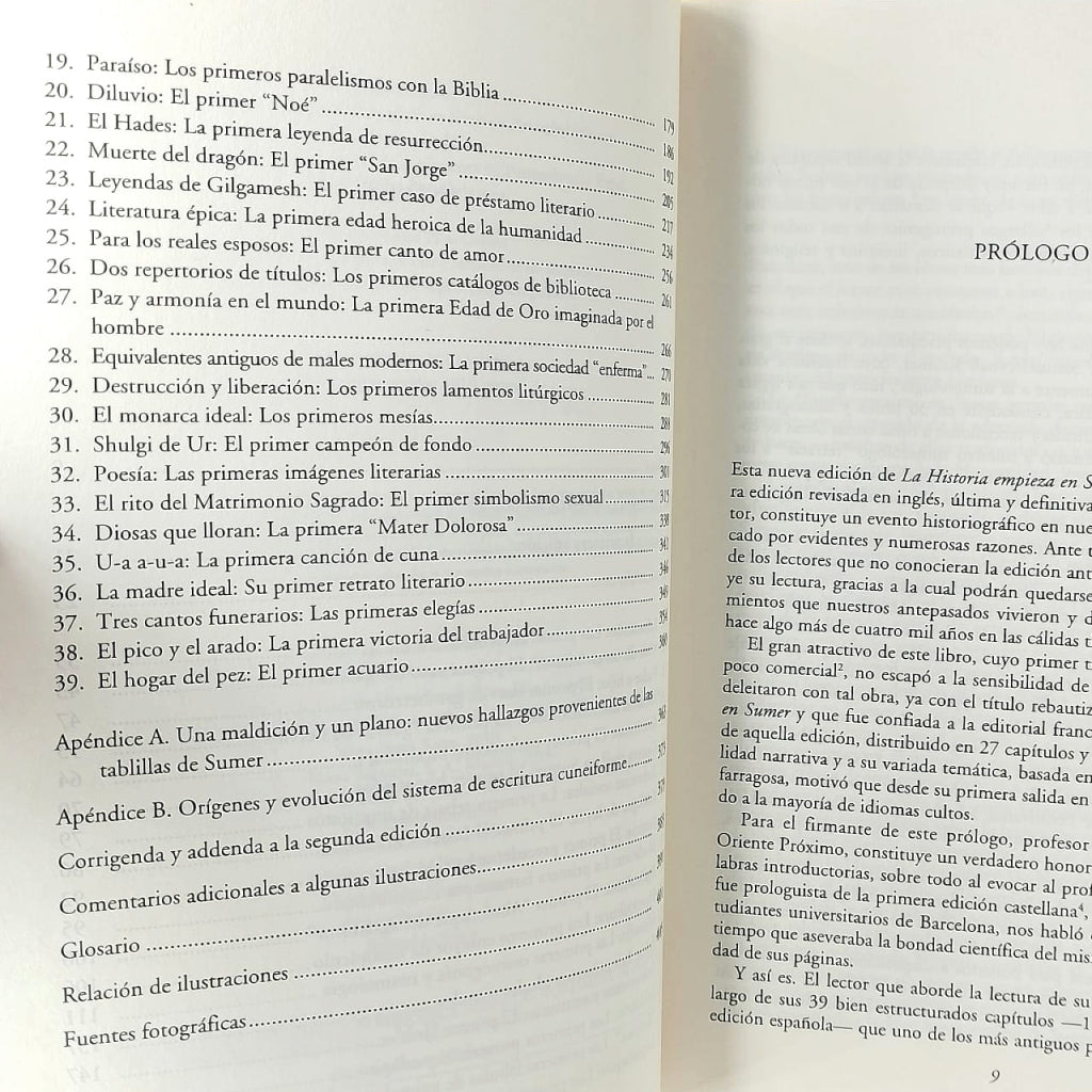 LA HISTORIA EMPIEZA EN SUMER. 39 primeros testimonios de la historia escrita. Kramer, Samuel Noah