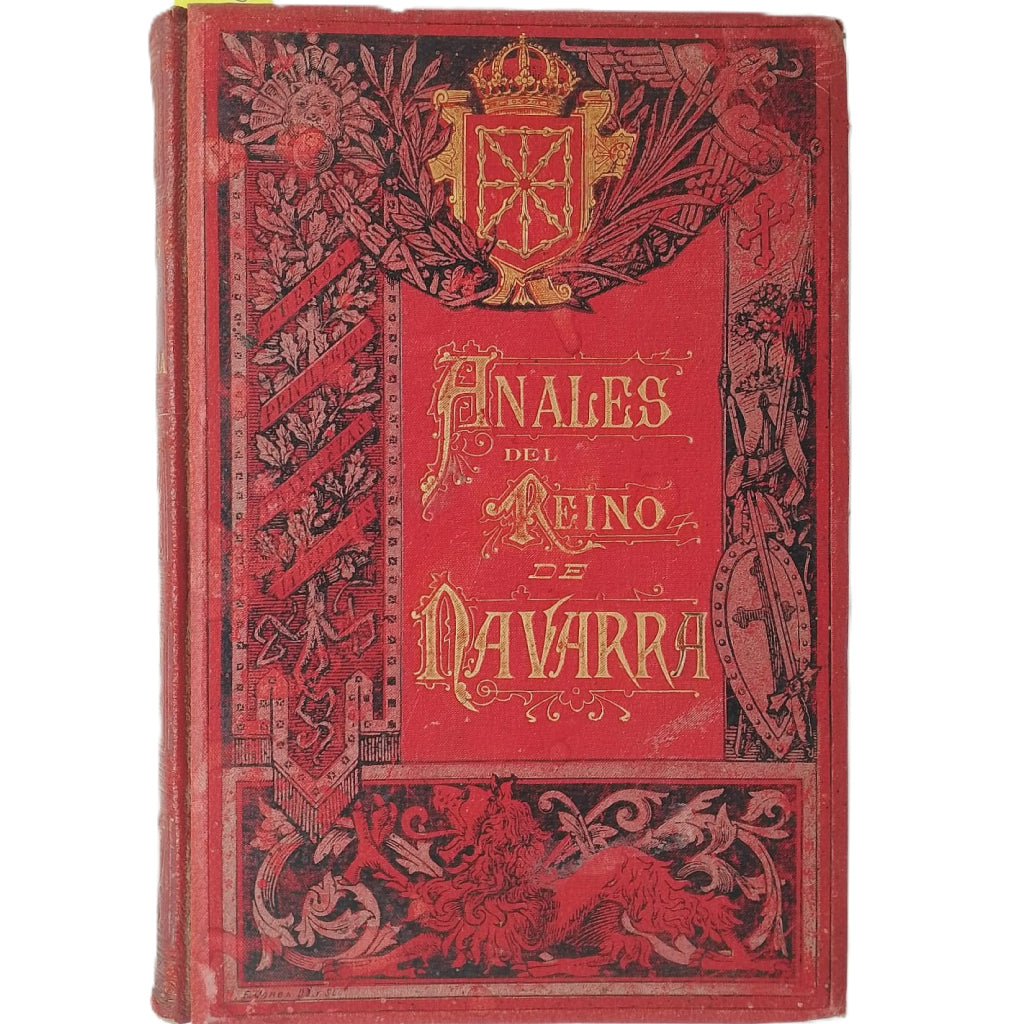 ANALES DEL REINO DE NAVARRA. Tomo VIII. Moret, José de