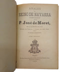 ANALES DEL REINO DE NAVARRA. Tomo II. Moret, José de