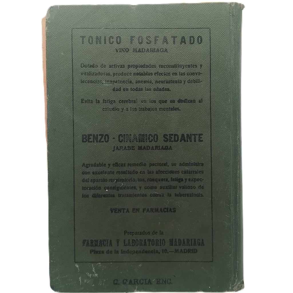 ALMANAQUE BAILLY- BAILLIÈRE o sea pequeña enciclopedia popular de la vida práctica 1934