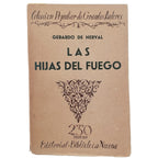 LAS HIJAS DEL FUEGO (Novelas). Nerval, Gerardo de